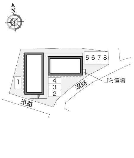 ★手数料０円★千葉市稲毛区黒砂 月極駐車場